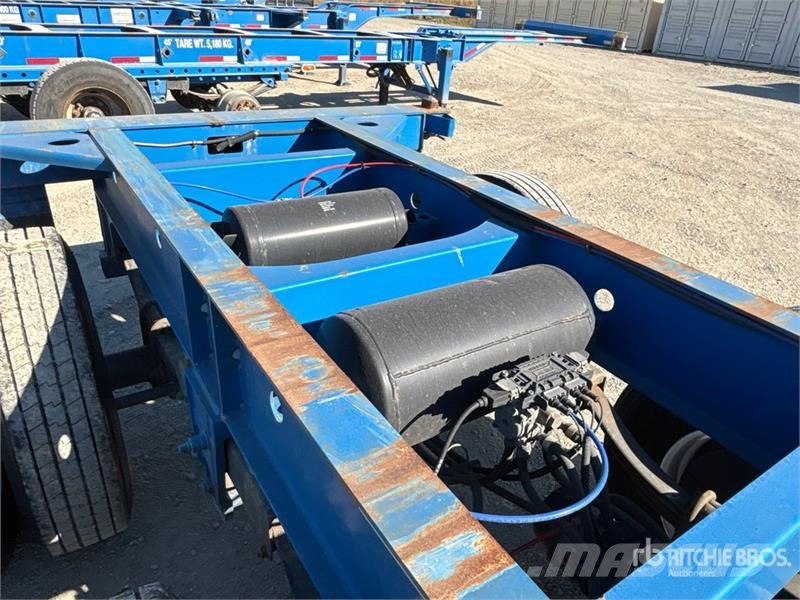 CIMC GN40M3OTC00 40 ft Tri/A Container Trailer Remolques portacontenedores
