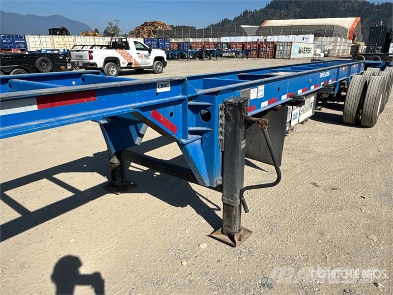 CIMC GN40M3OTC00 40 ft Tri/A Container Trailer Containerchassis