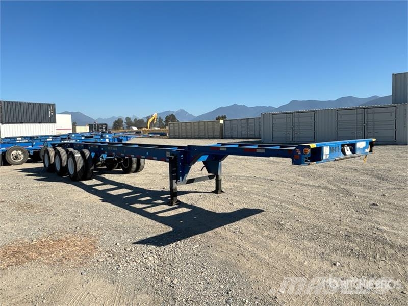 CIMC GN40M3OTC00 40 ft Tri/A Container Trailer Remolques portacontenedores