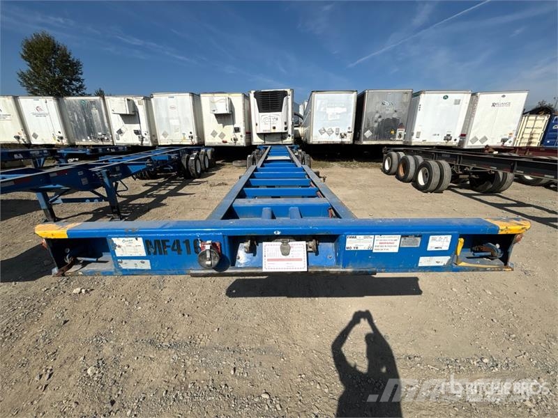 CIMC GN40M3OTC00 40 ft Tri/A Container Trailer Containeranhänger