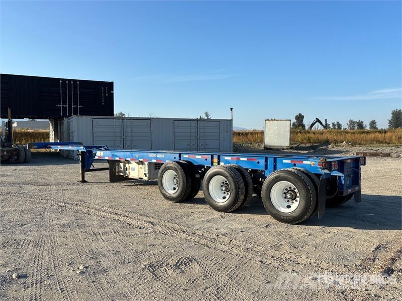 CIMC GN40M3OTC00 40 ft Tri/A Container Trailer Reboques Containerframe