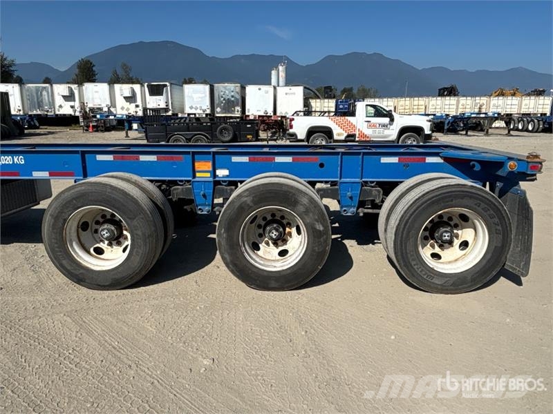 CIMC GN40M3OTC00 40 ft Tri/A Container Trailer Containerchassis