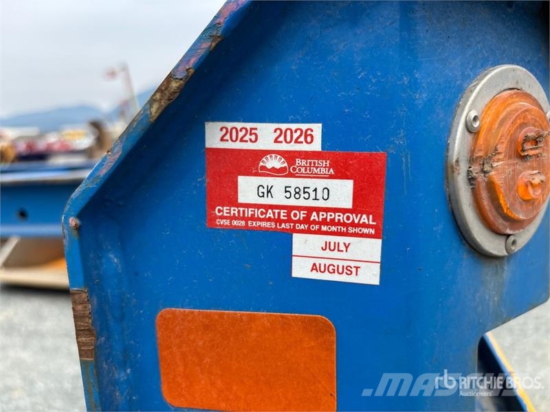CIMC GN40M3OTC00 40 ft Tri/A Container Trailer مقطورات حاويات