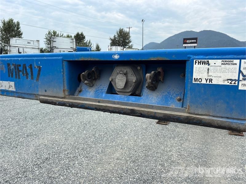 CIMC GN40M3OTC00 40 ft Tri/A Container Trailer Konteinerveohaagised