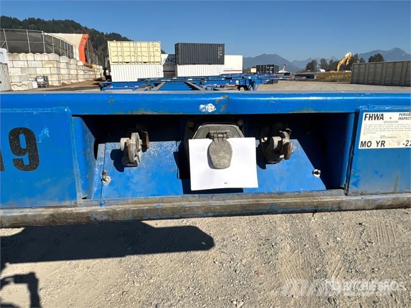CIMC GN40M3OTC00 40 ft Tri/A Container Trailer Remolques portacontenedores