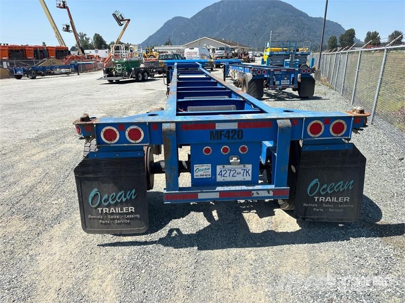 CIMC GN40M3OTC00 40 ft Tri/A Container Trailer Прицепы-Контейнеровозы