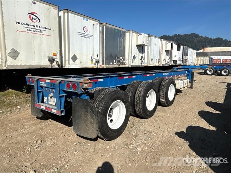 CIMC GN40M3OTC00 40 ft Tri/A Container Trailer Containerframe trailers