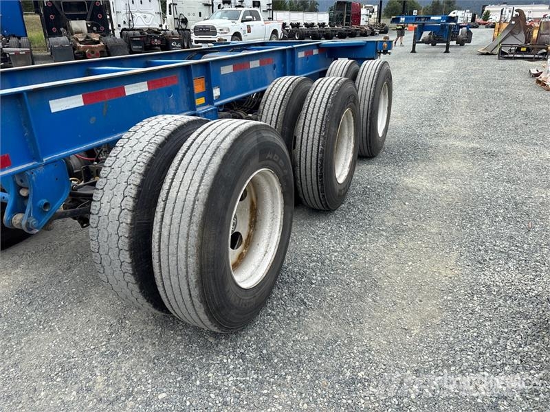 CIMC GN40M3OTC00 40 ft Tri/A Container Trailer Konteinerveohaagised