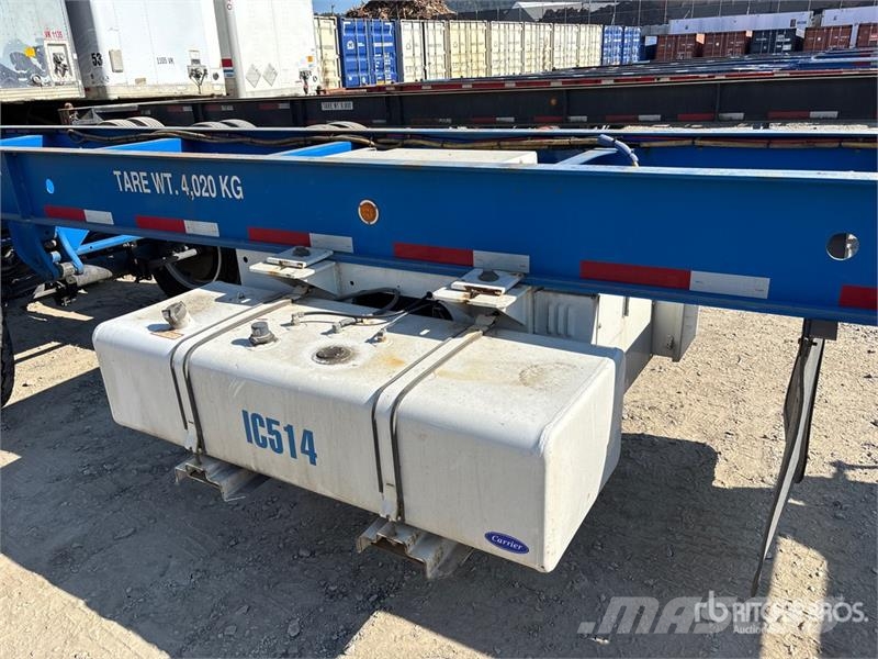 CIMC GN40M3OTC00 40 ft Tri/A Container Trailer مقطورات حاويات