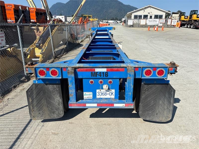 CIMC GN40M3OTC00 40 ft Tri/A Container Trailer Прицепы-Контейнеровозы