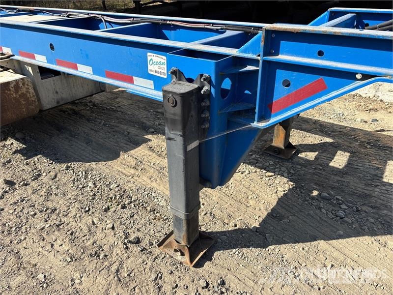 CIMC GN40M3OTC00 40 ft Tri/A Container Trailer Containerframe trailers
