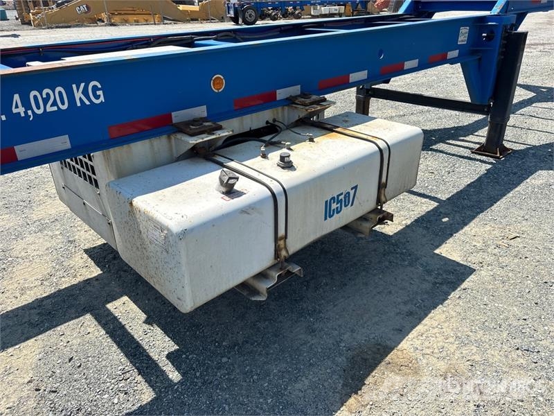CIMC GN40M3OTC00 40 ft Tri/A Container Trailer Прицепы-Контейнеровозы