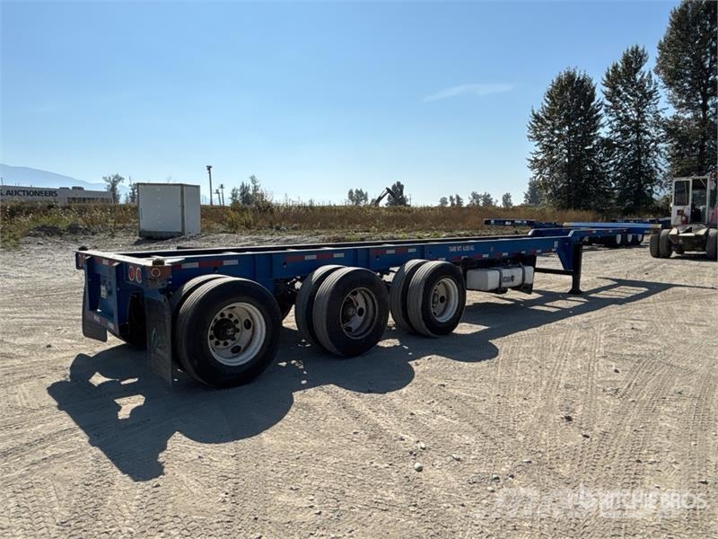 CIMC GN40M3OTC00 40 ft Tri/A Container Trailer Containerchassis