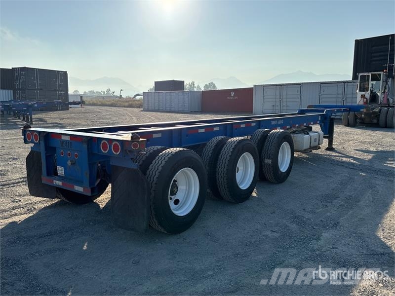 CIMC GN40M3OTC00 40 ft Tri/A Container Trailer Reboques Containerframe