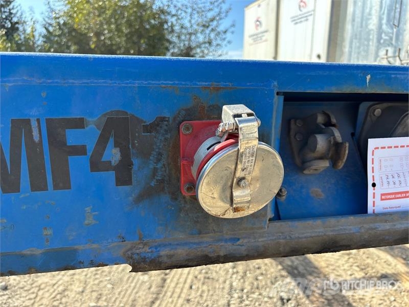CIMC GN40M3OTC00 40 ft Tri/A Container Trailer Containerframe trailers