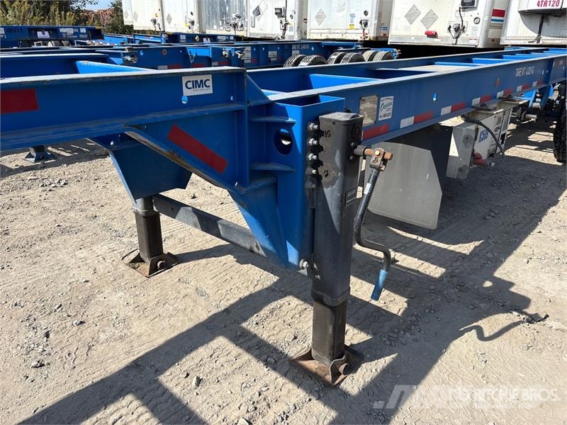 CIMC GN40M3OTC00 40 ft Tri/A Container Trailer Containeranhänger
