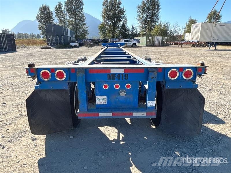 CIMC GN40M3OTC00 40 ft Tri/A Container Trailer Remolques portacontenedores