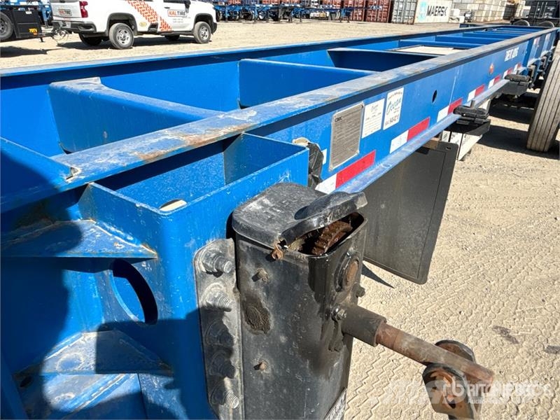 CIMC GN40M3OTC00 40 ft Tri/A Container Trailer Containerchassis