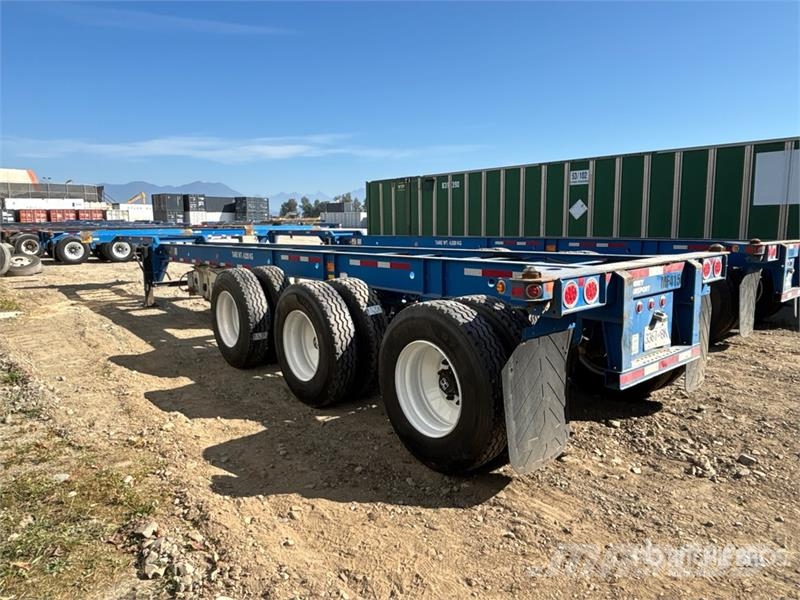 CIMC GN40M3OTC00 40 ft Tri/A Container Trailer Containerframe trailers