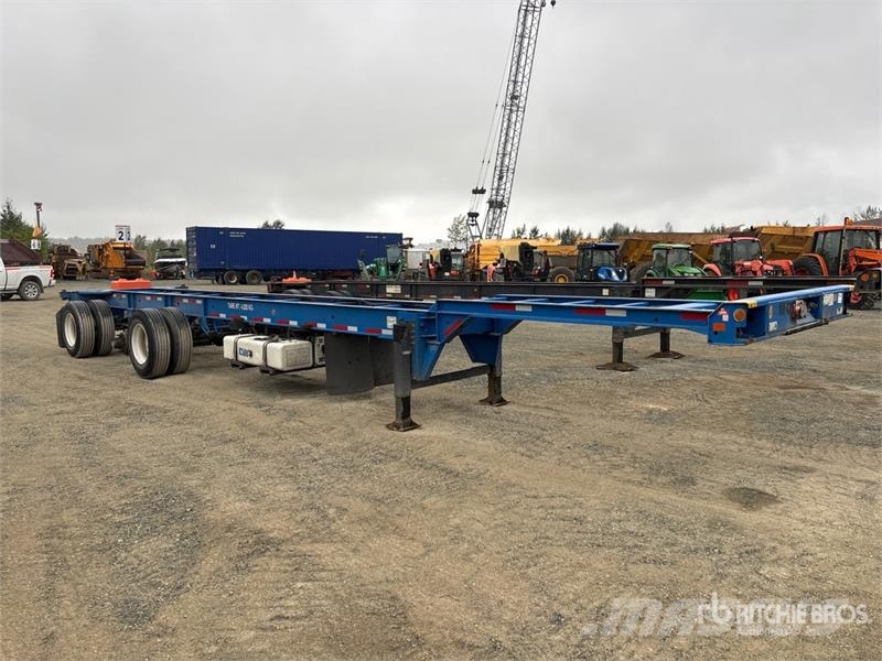 CIMC GN40M3OTC00 40 ft Tri/A Container Trailer Konteineriekrāvēji