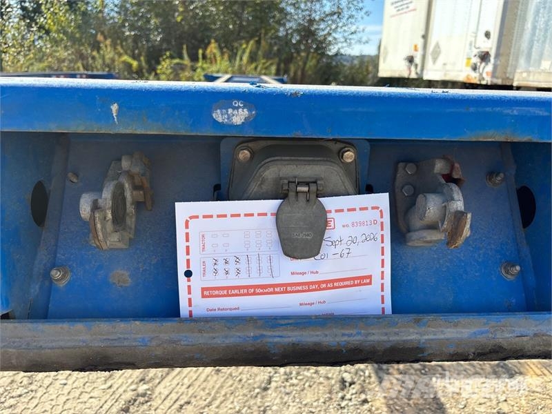 CIMC GN40M3OTC00 40 ft Tri/A Container Trailer Containerframe trailers