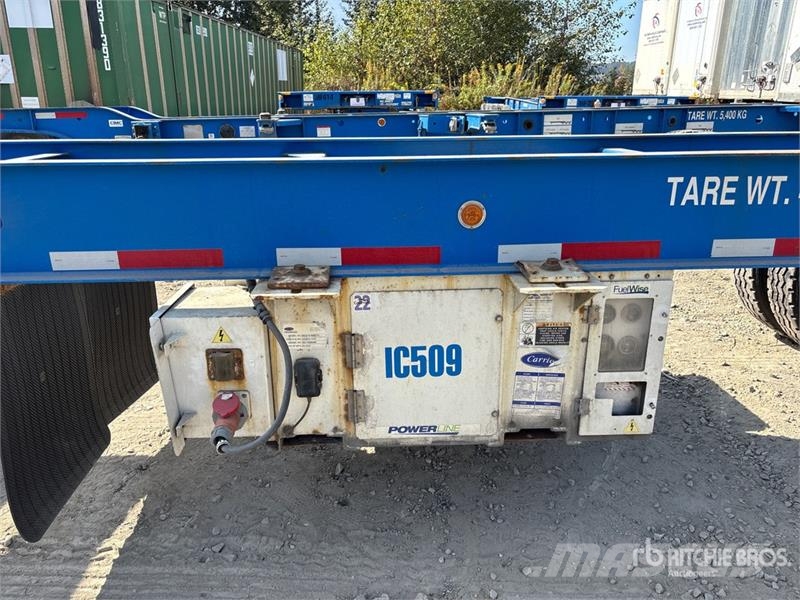 CIMC GN40M3OTC00 40 ft Tri/A Container Trailer Containeranhänger