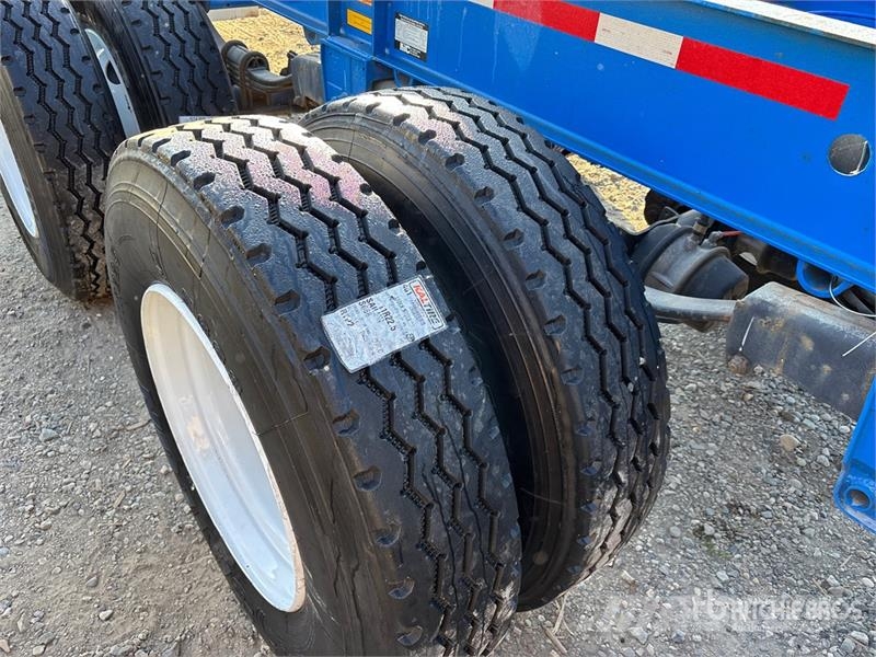 CIMC GN40M3OTC00 40 ft Tri/A Container Trailer Reboques Containerframe
