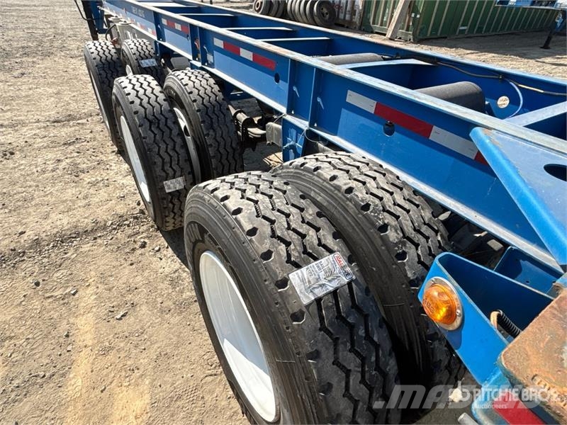 CIMC GN40M3OTC00 40 ft Tri/A Container Trailer مقطورات حاويات