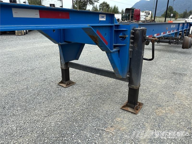 CIMC GN40M3OTC00 40 ft Tri/A Container Trailer مقطورات حاويات