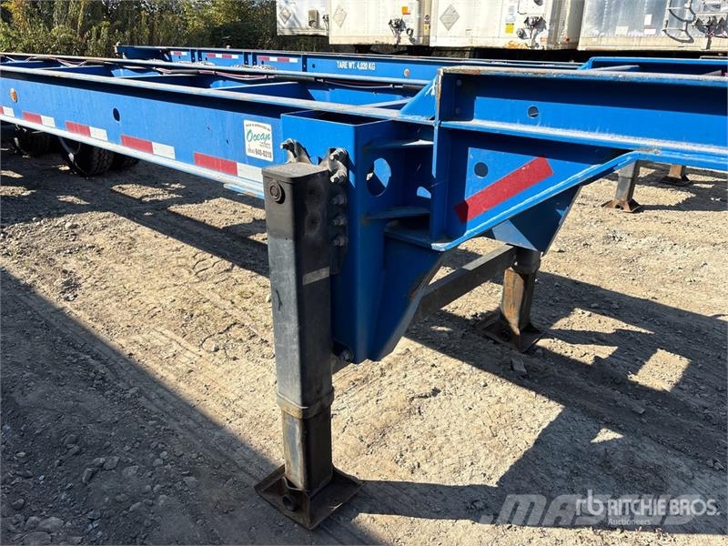 CIMC GN40M3OTC00 40 ft Tri/A Container Trailer Containerframe trailers