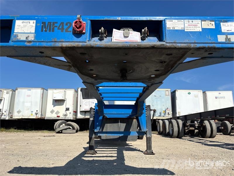 CIMC GN40M3OTC00 40 ft Tri/A Container Trailer مقطورات حاويات