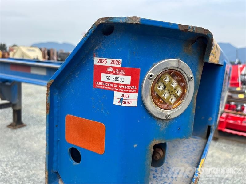 CIMC GN40M3OTC00 40 ft Tri/A Container Trailer Konteinerveohaagised