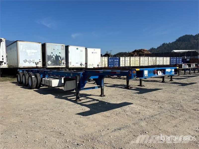 CIMC GN40M3OTC00 40 ft Tri/A Container Trailer مقطورات حاويات