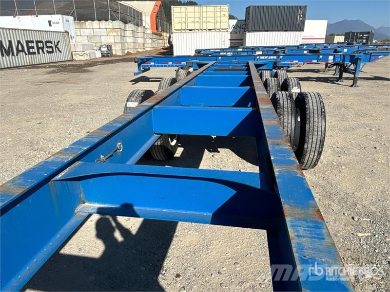 CIMC GN40M3OTC00 40 ft Tri/A Container Trailer Remolques portacontenedores