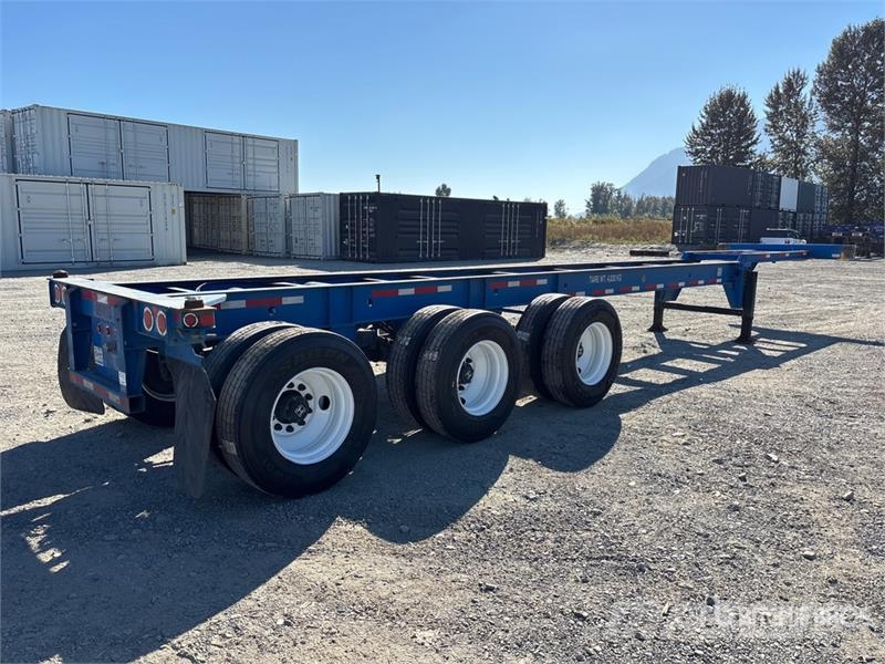 CIMC GN40M3OTC00 40 ft Tri/A Container Trailer Remolques portacontenedores