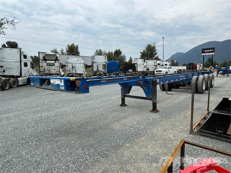 CIMC GN40M3OTC00 40 ft Tri/A Container Trailer Konteinerveohaagised