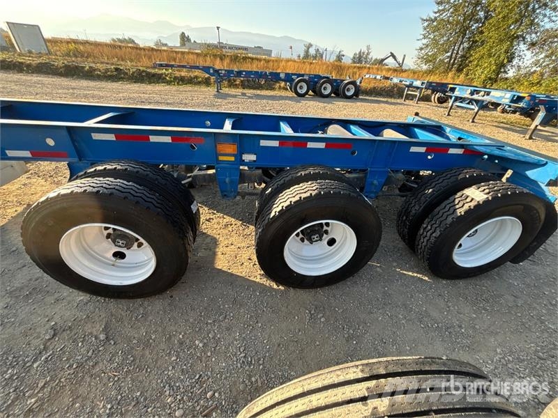 CIMC GN40M3OTC00 40 ft Tri/A Container Trailer Reboques Containerframe