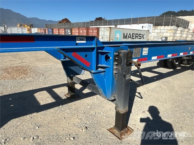 CIMC GN40M3OTC00 40 ft Tri/A Container Trailer Remolques portacontenedores