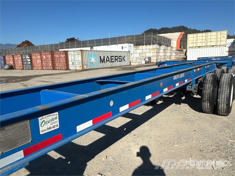 CIMC GN40M3OTC00 40 ft Tri/A Container Trailer Remolques portacontenedores