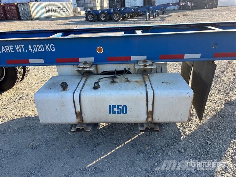 CIMC GN40M3OTC00 40 ft Tri/A Container Trailer Reboques Containerframe