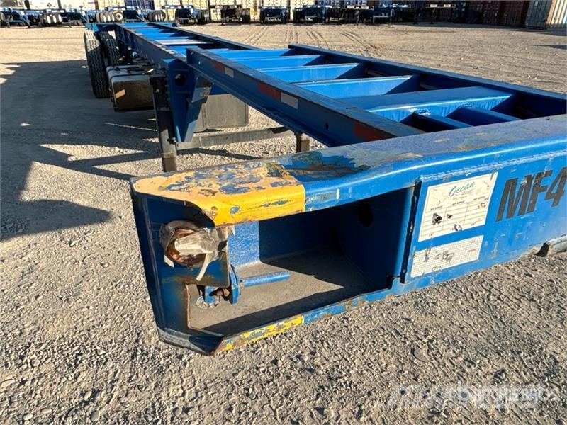 CIMC GN40M3OTC00 40 ft Tri/A Container Trailer Reboques Containerframe