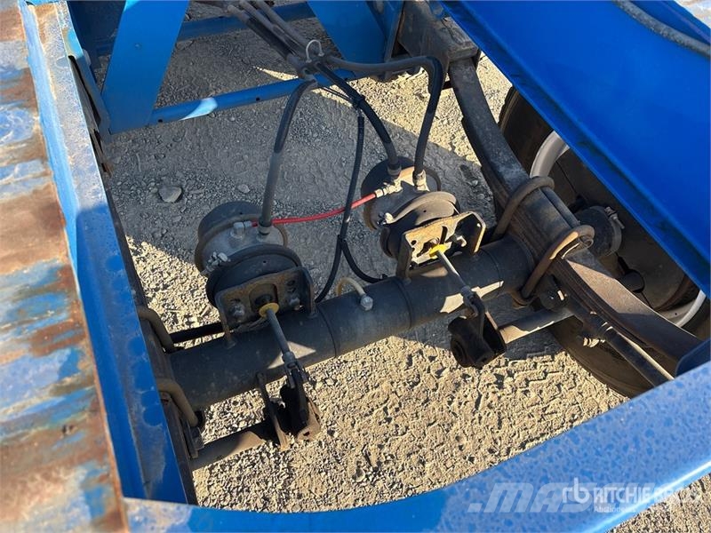 CIMC GN40M3OTC00 40 ft Tri/A Container Trailer Reboques Containerframe