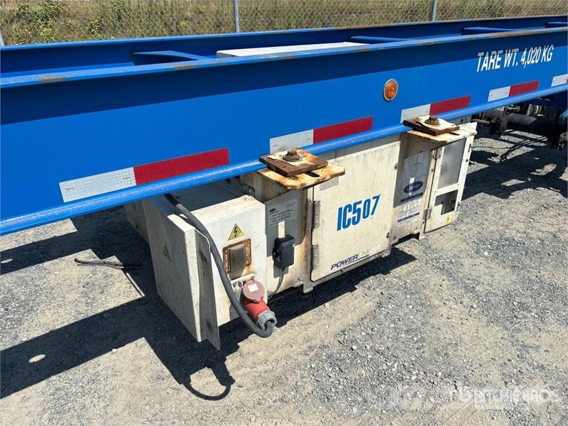 CIMC GN40M3OTC00 40 ft Tri/A Container Trailer Прицепы-Контейнеровозы