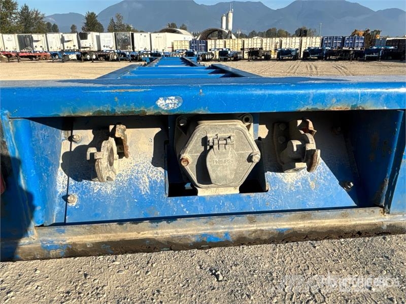 CIMC GN40M3OTC00 40 ft Tri/A Container Trailer Reboques Containerframe