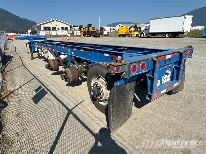 CIMC GN40M3OTC00 40 ft Tri/A Container Trailer Прицепы-Контейнеровозы