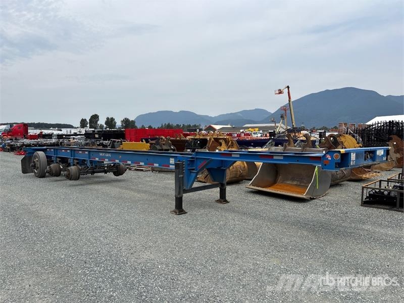 CIMC GN40M3OTC00 40 ft Tri/A Container Trailer مقطورات حاويات