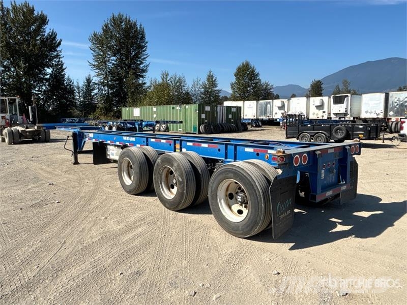 CIMC GN40M3OTC00 40 ft Tri/A Container Trailer Containerchassis