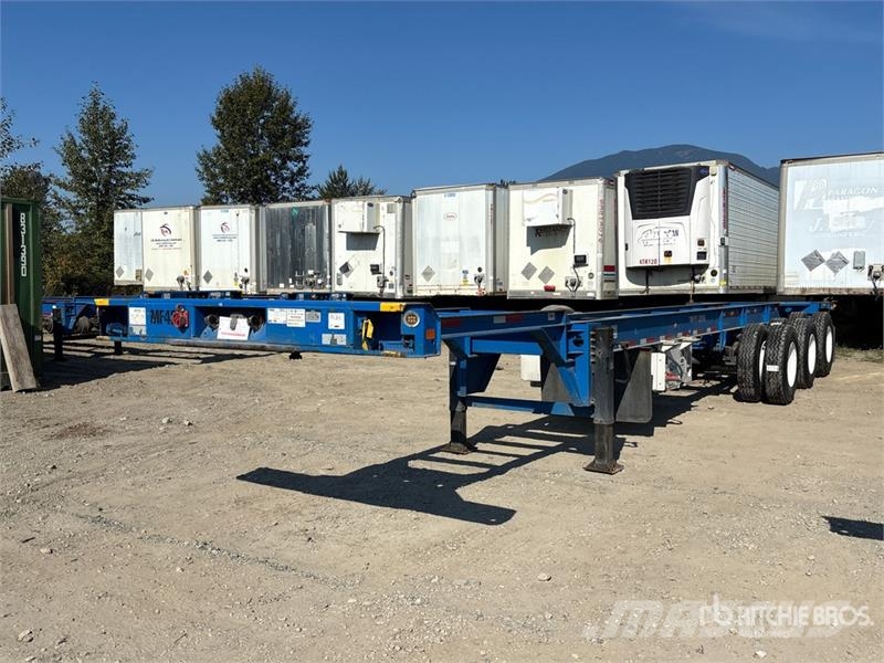 CIMC GN40M3OTC00 40 ft Tri/A Container Trailer مقطورات حاويات