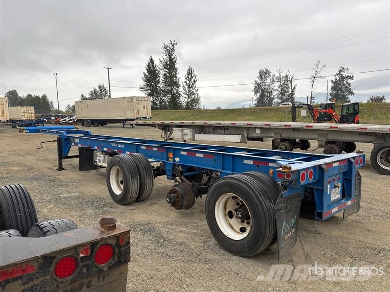CIMC GN40M3OTC00 40 ft Tri/A Container Trailer Konteineriekrāvēji