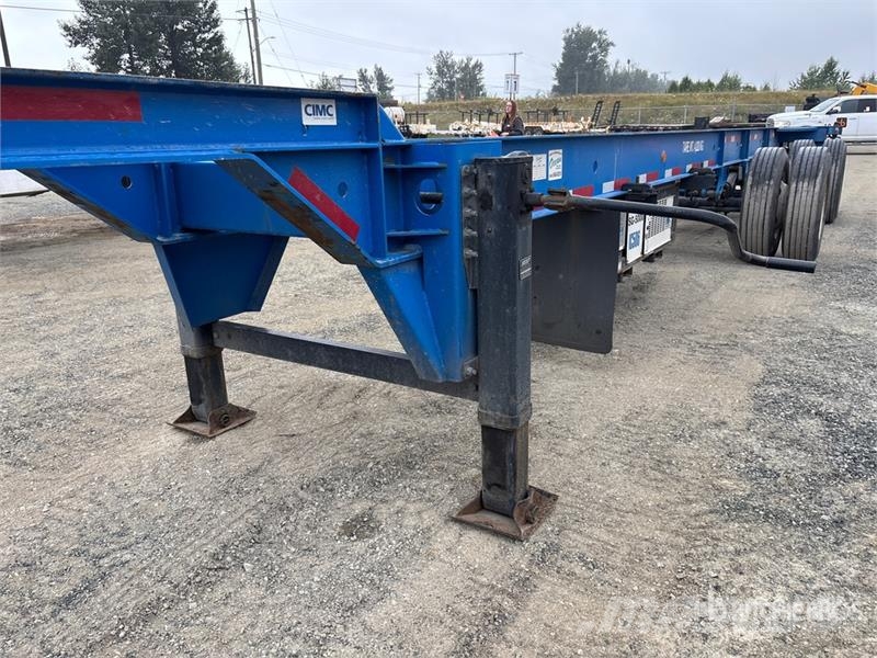 CIMC GN40M3OTC00 40 ft Tri/A Container Trailer Konteineriekrāvēji